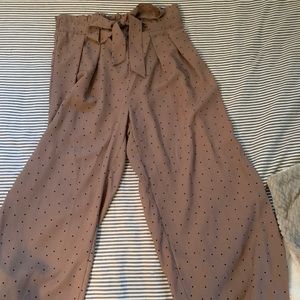 Polka dot pants